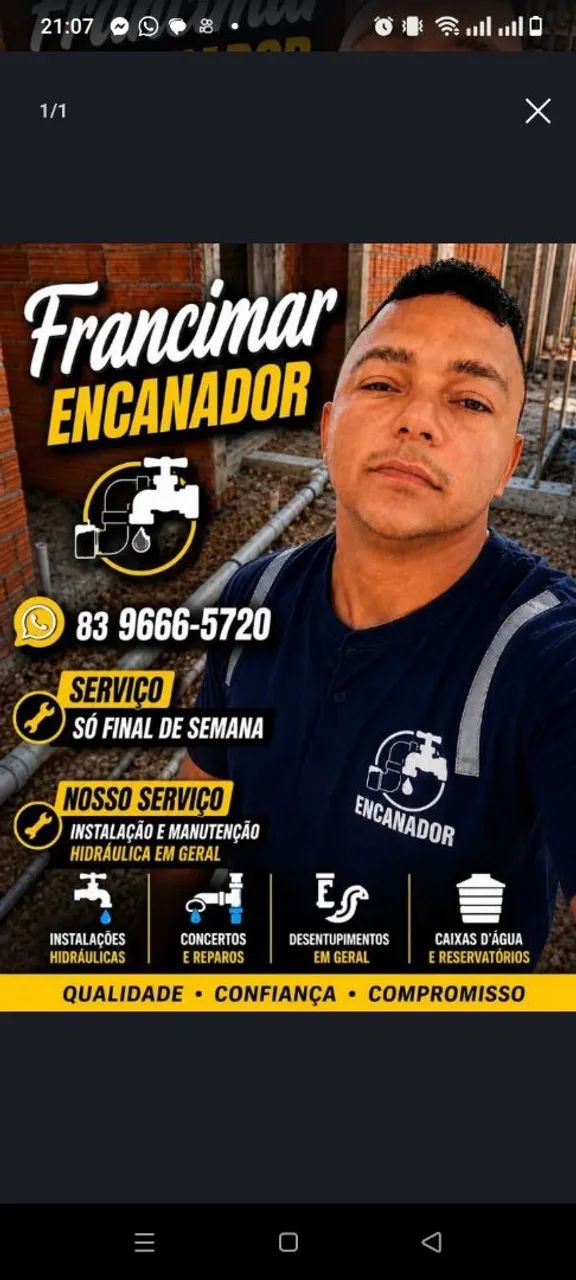 Manutenção hidráulica 