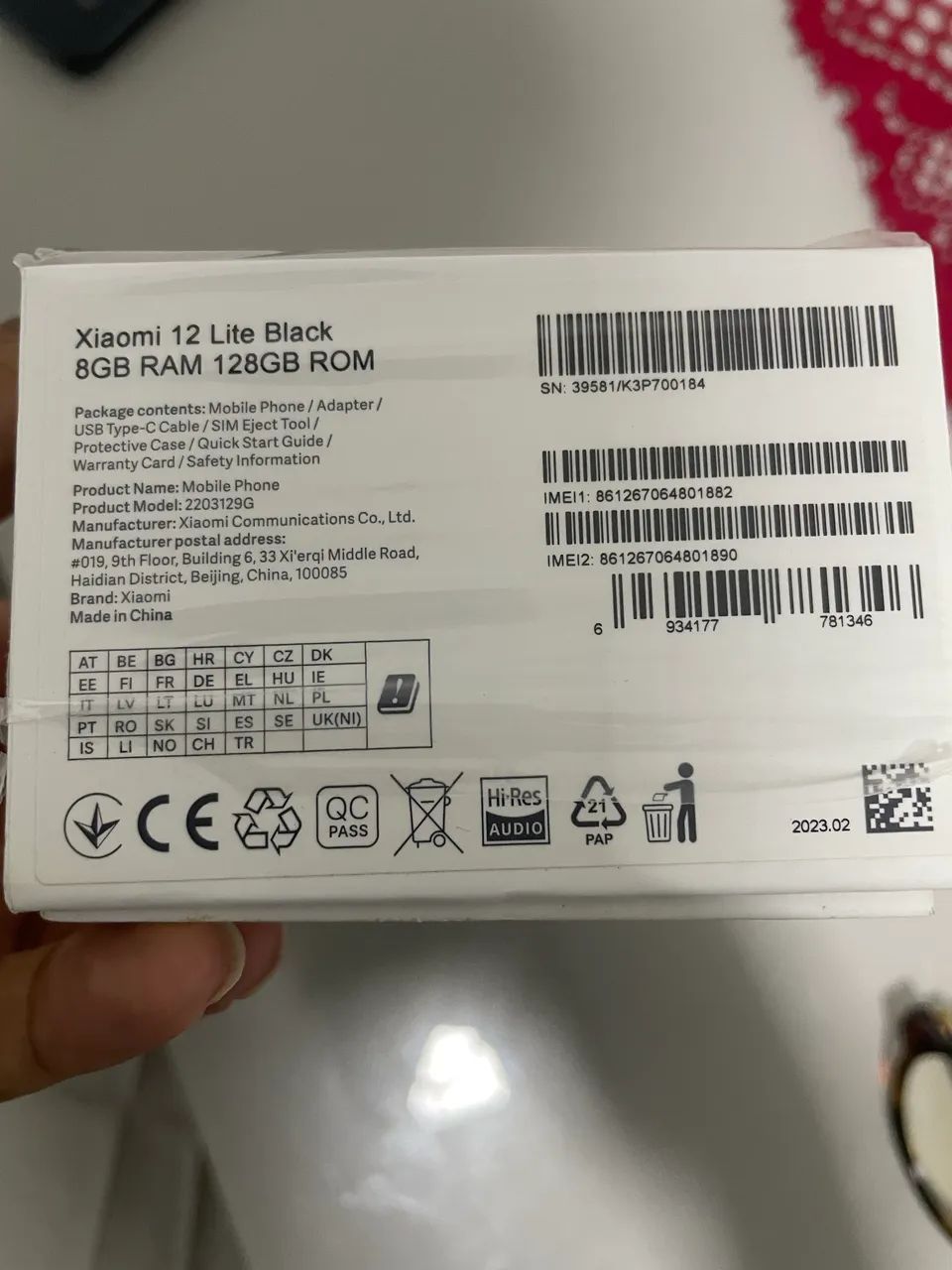 VENDO XIAOMI 12 LITE - Foto 3