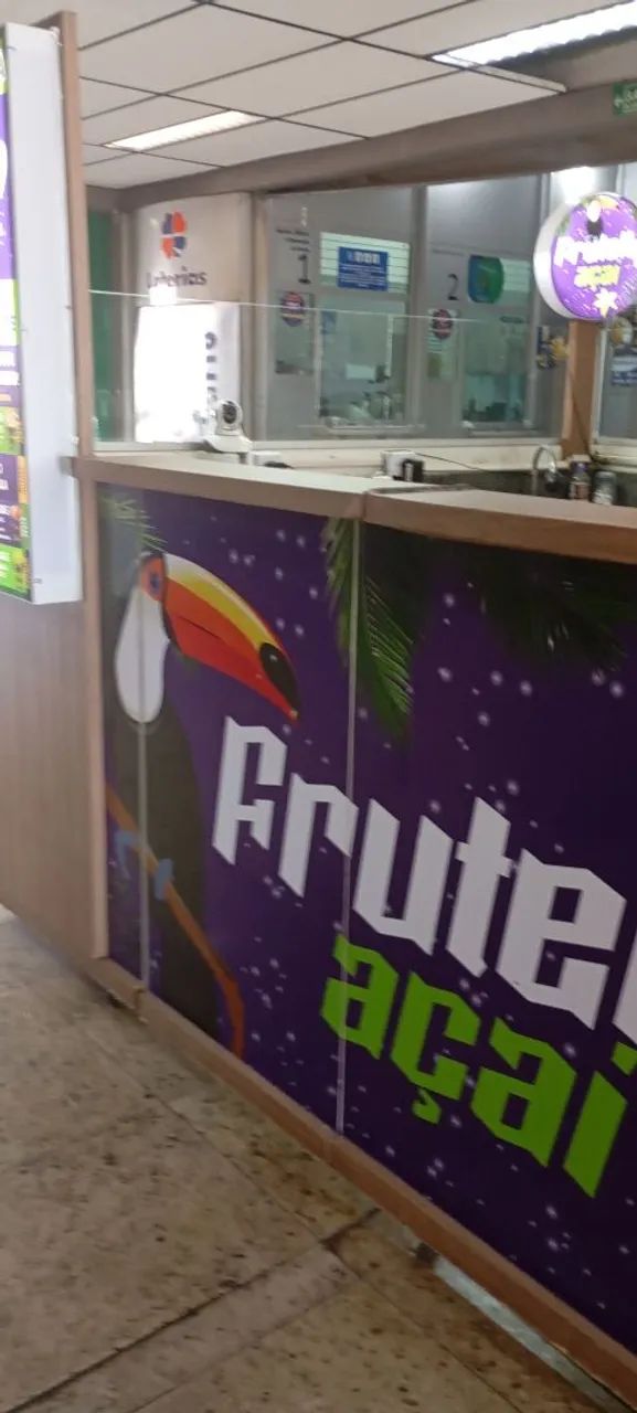 Vendo kiosque de venda de açaí 