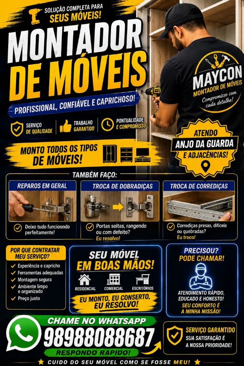 MONTADOR DE MÓVEIS 