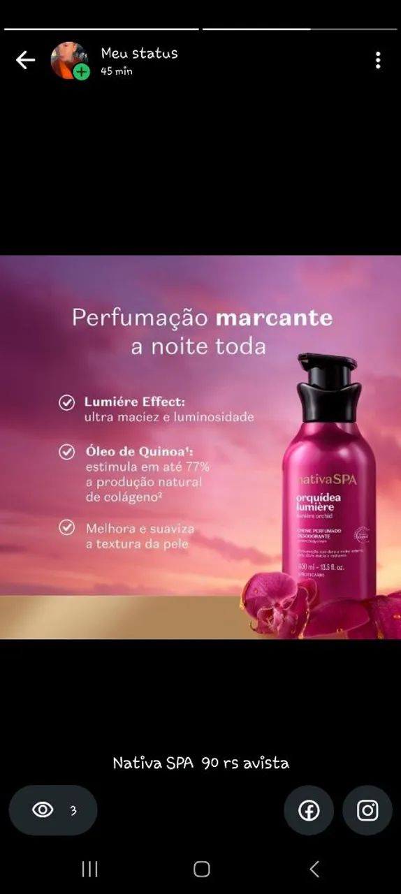 Perfume florata e loção hidratante nativaSpa - Foto 2