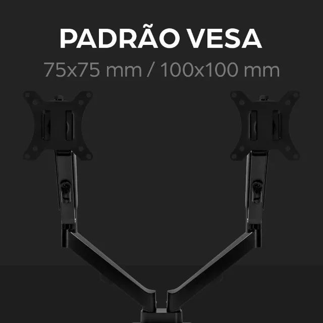 Suporte Articulado Duplo para Monitores - Foto 2