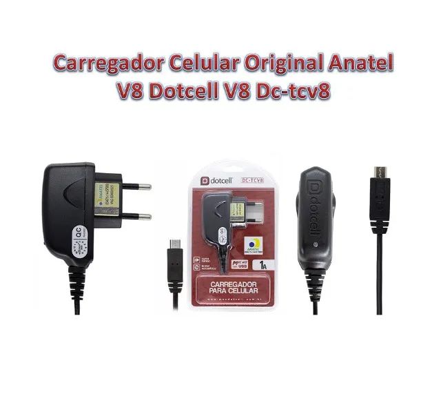Carregador Celular  V8 Dotcell  - Foto 3