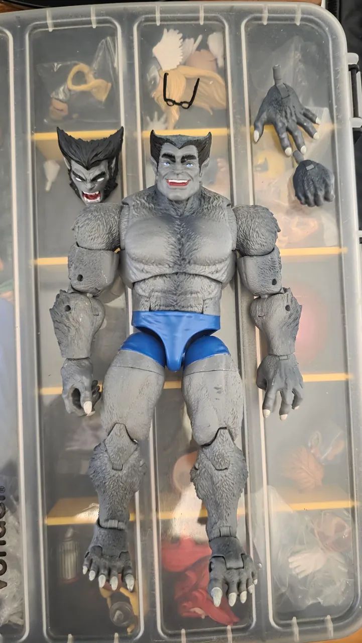 Marvel legends Fera cinza 