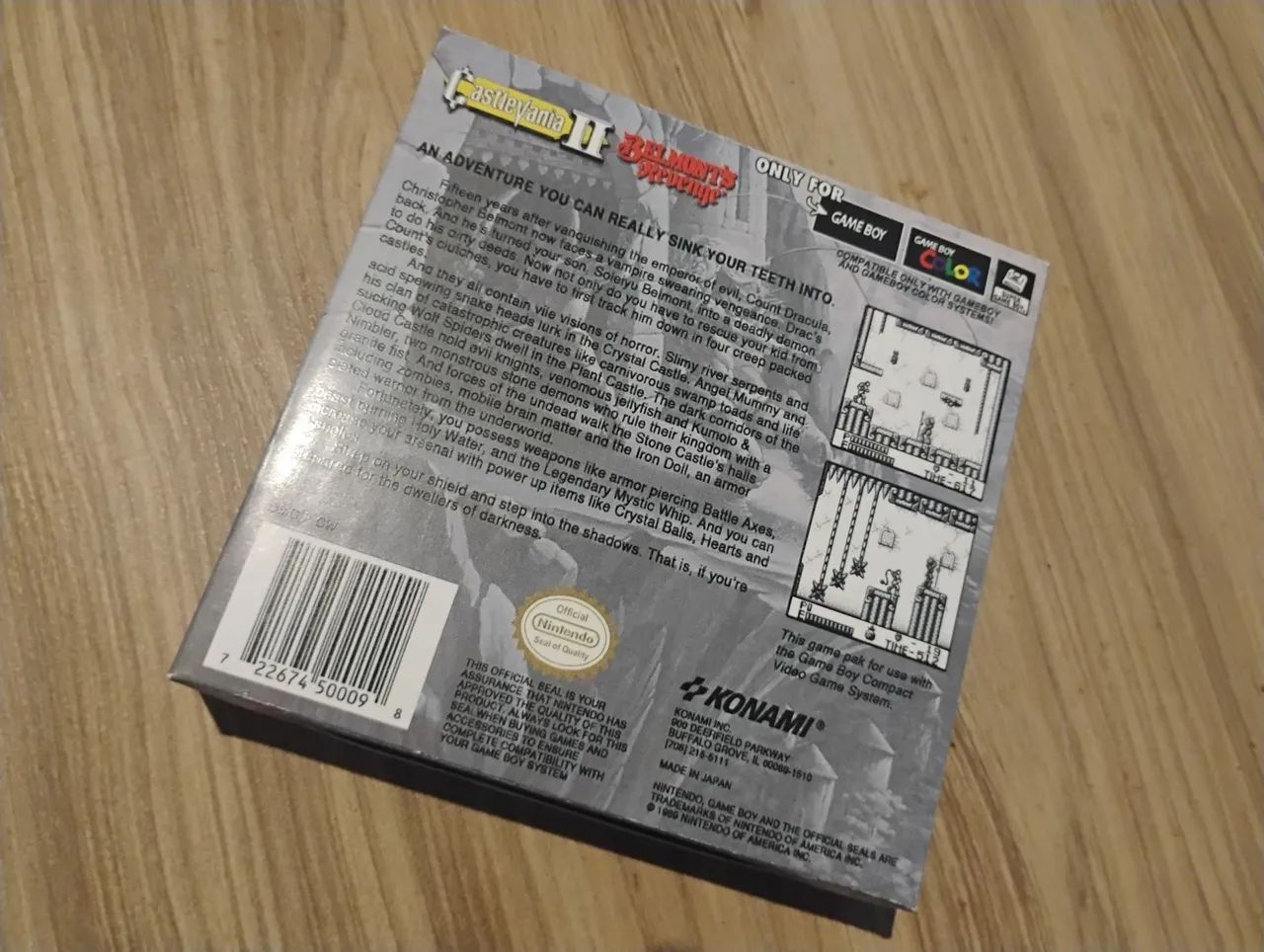 Castlevania II Belmont's Revenge: Caixa reproduzida + berço - Leia! - Foto 5