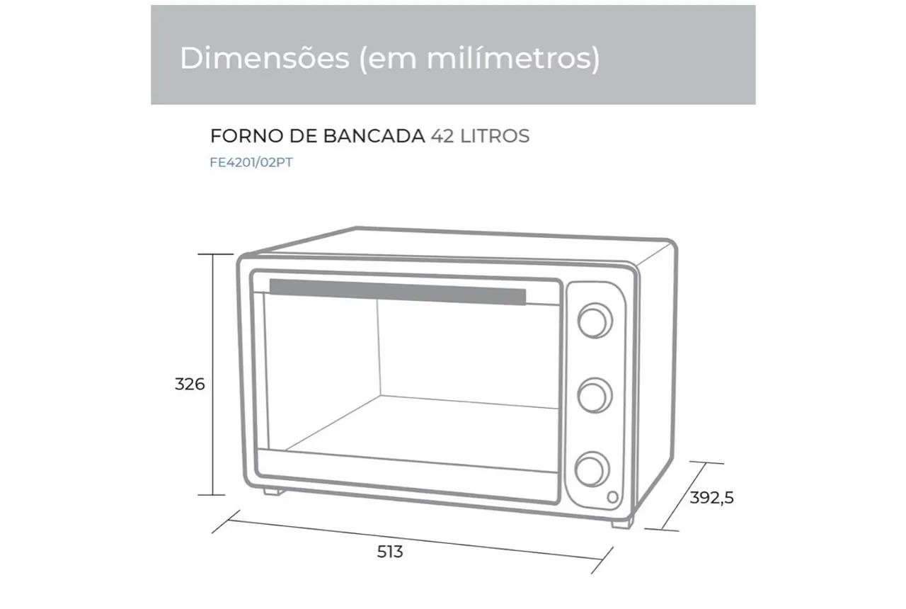 Forno elétrico suggar 42L  - Foto 2