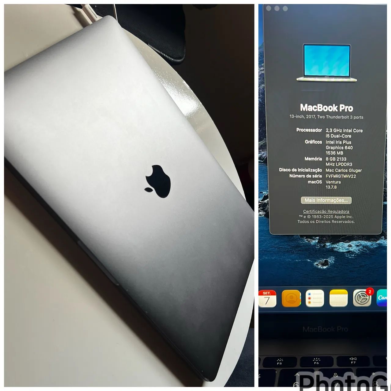 MacBook Pro 13? em perfeito estado de conservação.