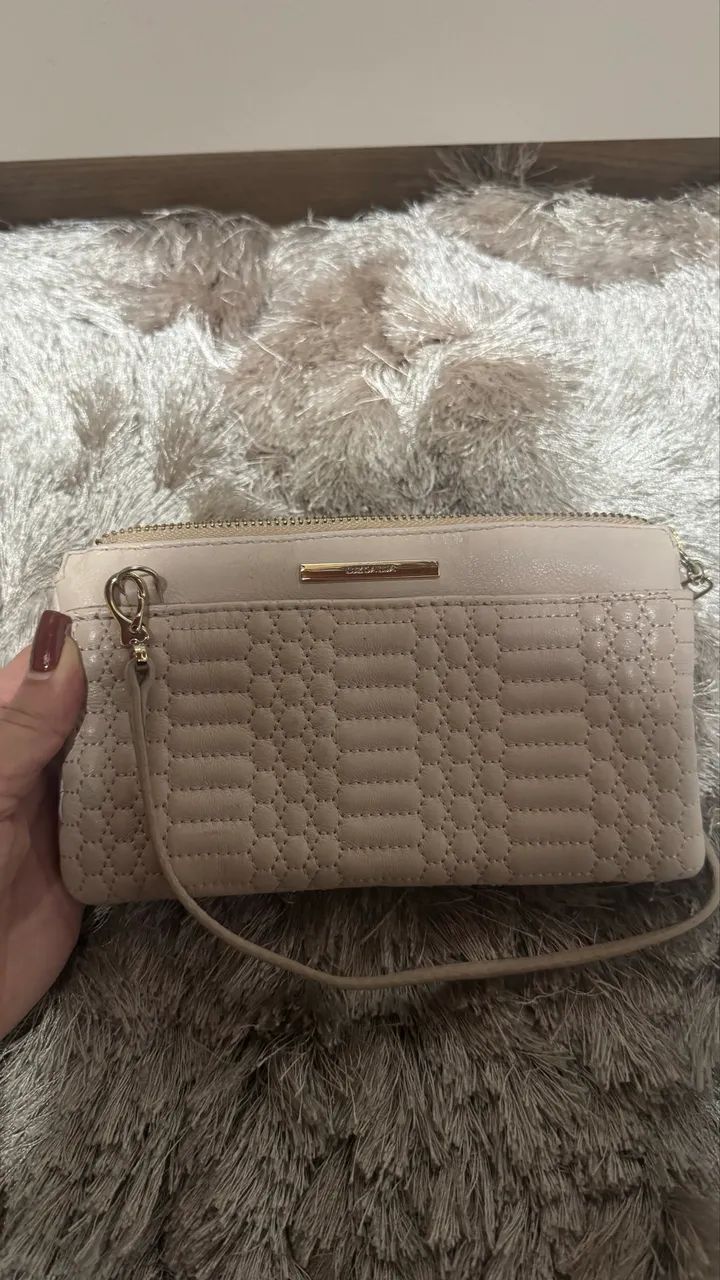 Bolsa luz da lua nude com divisorias - Foto 2