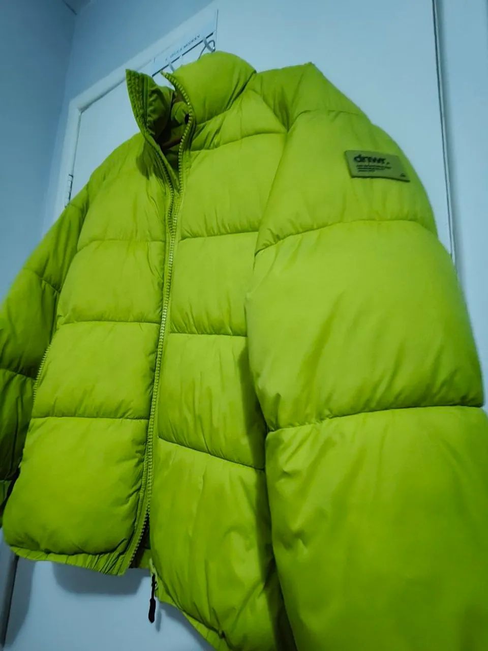 Jaqueta Puffer Zara Denim  - Foto 2