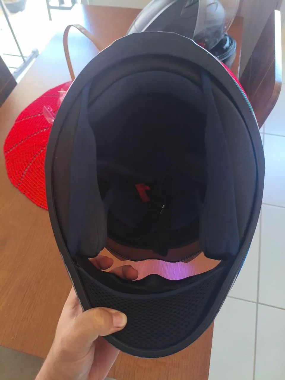 Capacete Fw3 com óculos interno - Foto 4