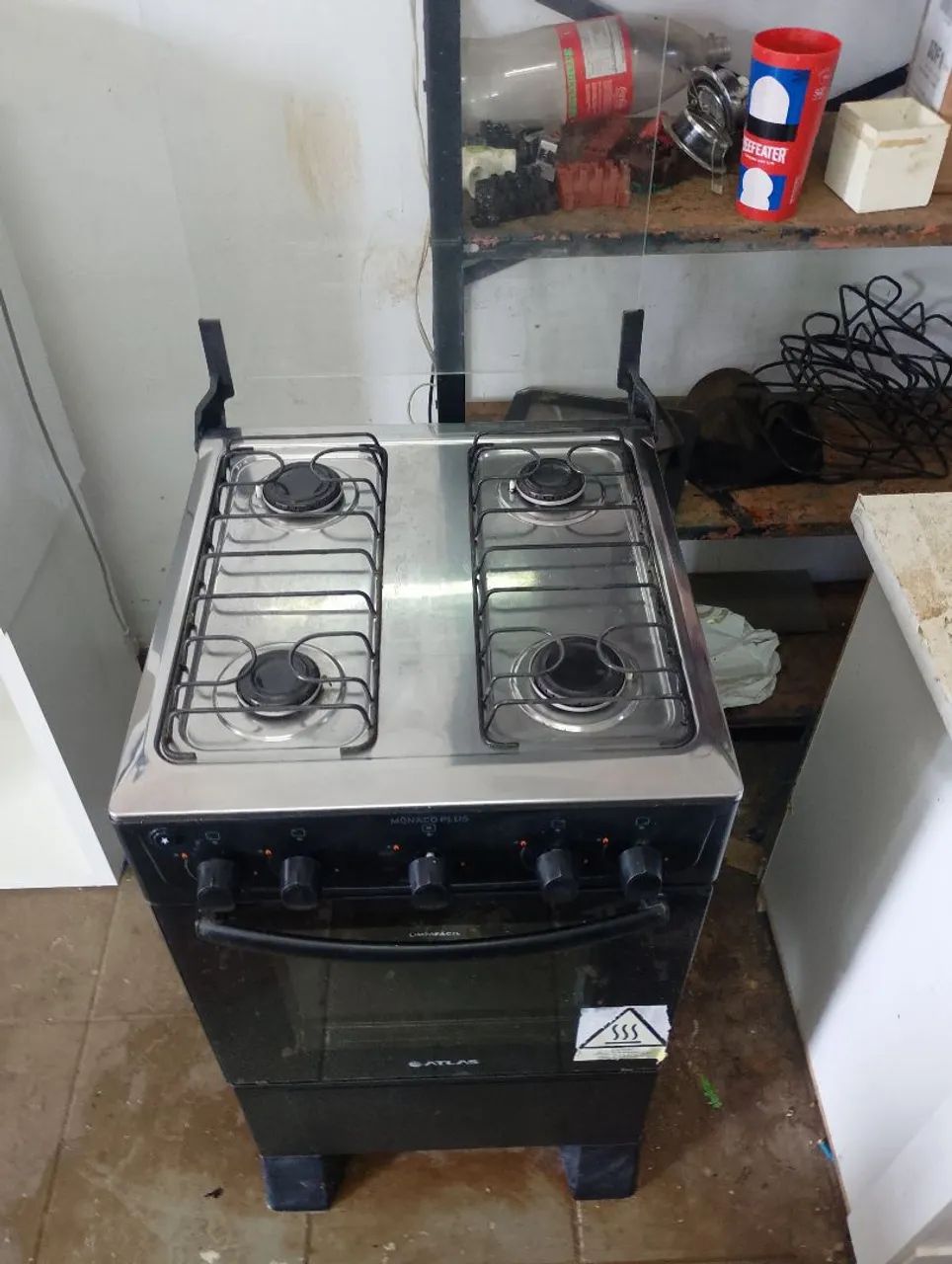 Fogão Atlas 4 bocas Mônaco plus acendimento elétrico só $350 - Foto 3