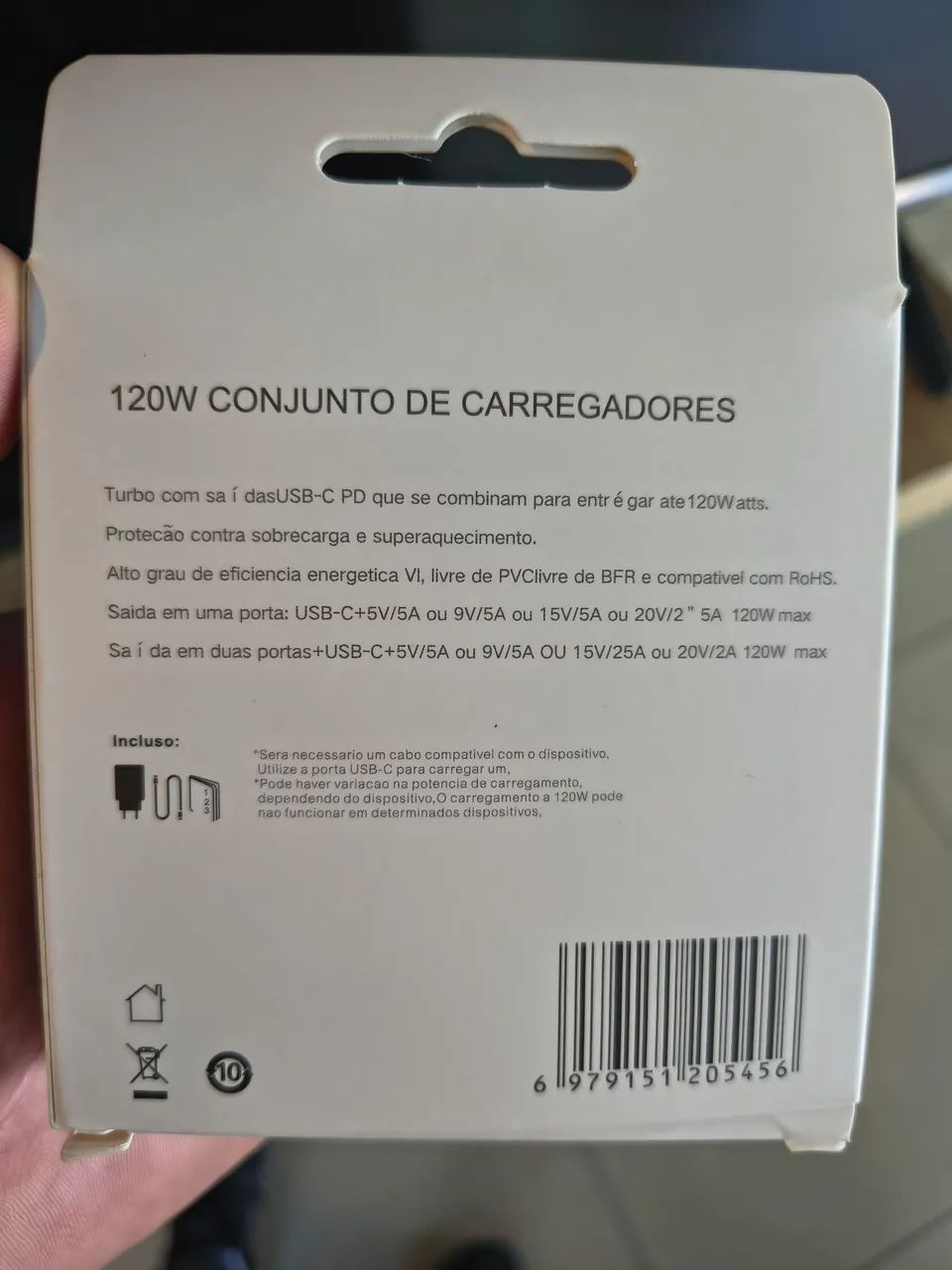 CARREGADOR 120 W - Foto 5
