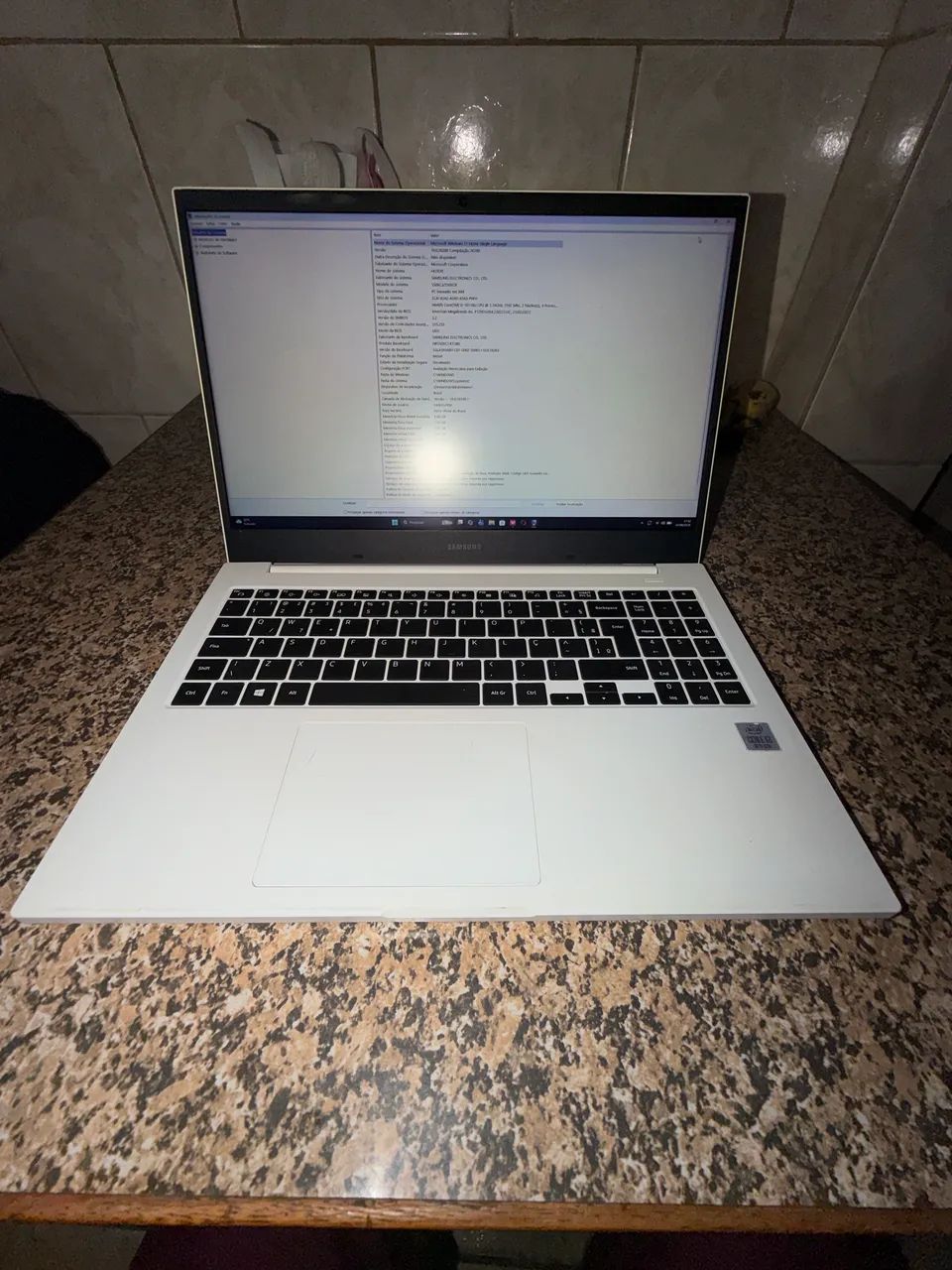 Notebook Samsung Branco