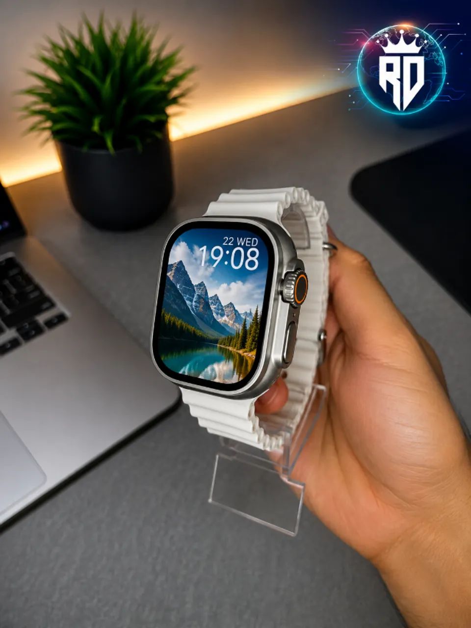 Smartwatch Microwear Serie 10 - Chat GPT, GPS e Nfc