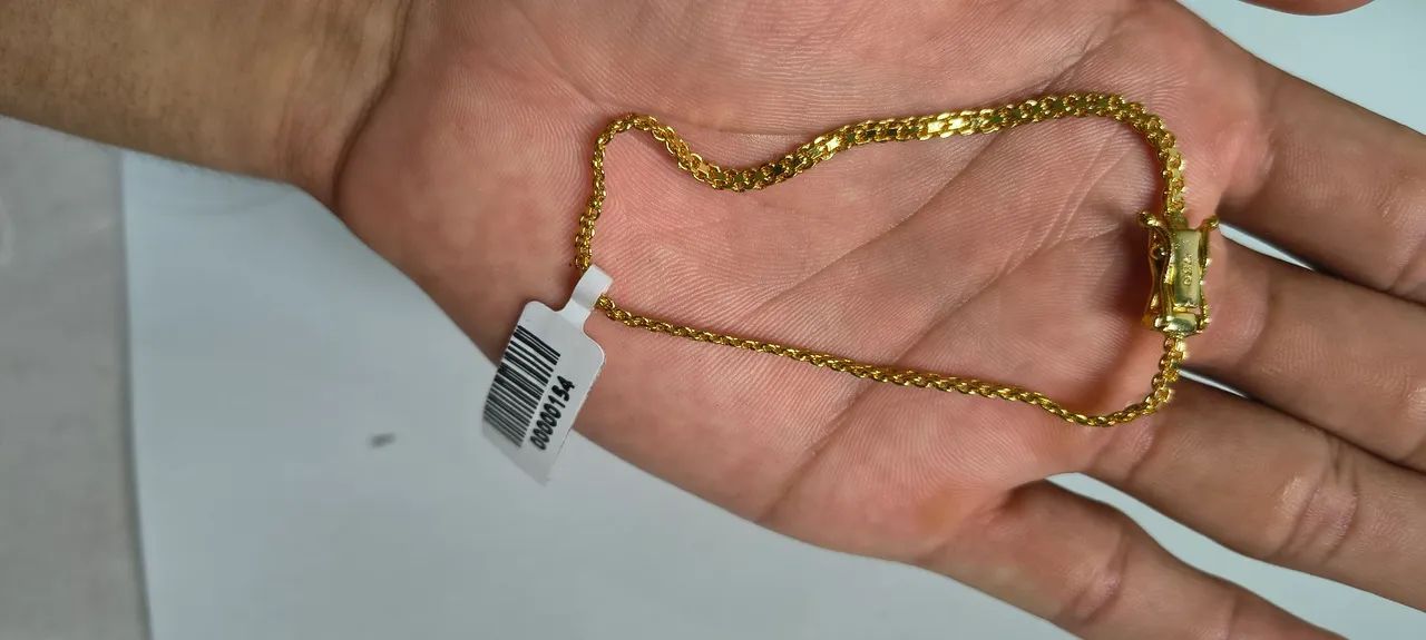 Pulseira banhado ouro 18K  - Foto 4