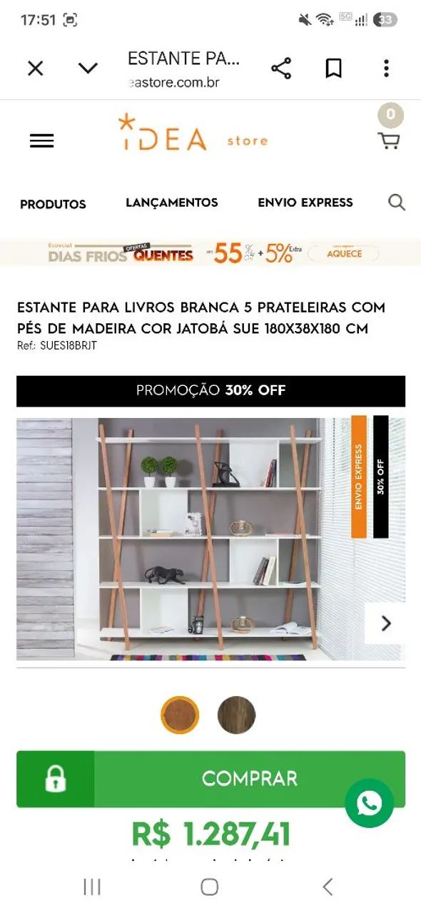 Estante MDF Idea Home