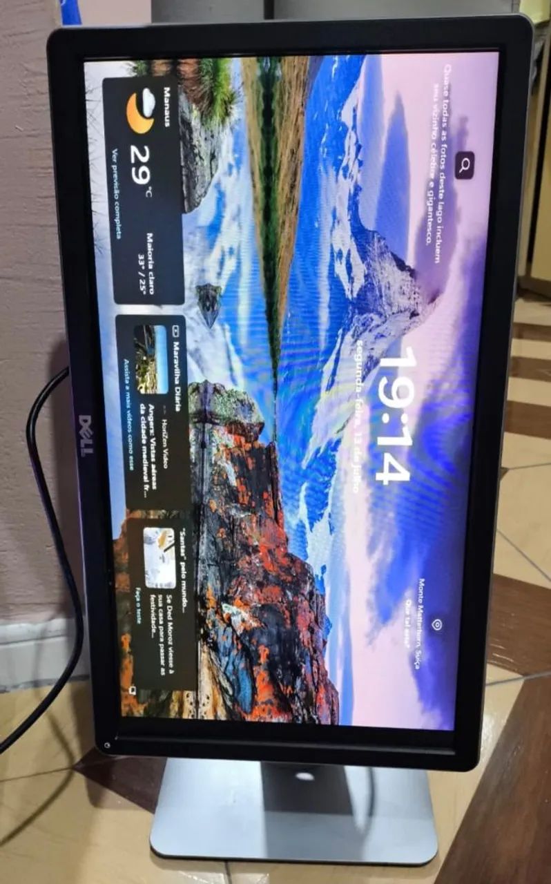 Monitor Dell 19,5 polegadas c/ ajustes altura - Foto 4