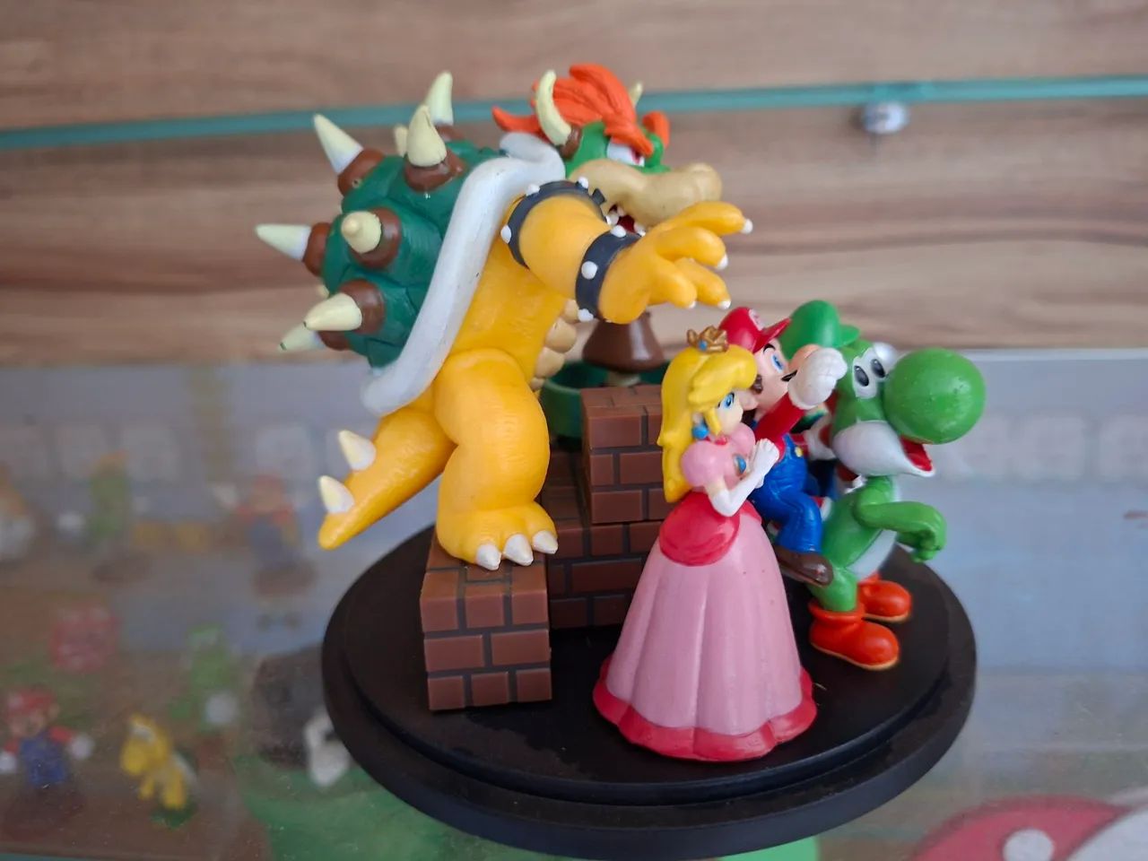 Display Super Mario Bros bonecos do filme/jogo - Foto 3