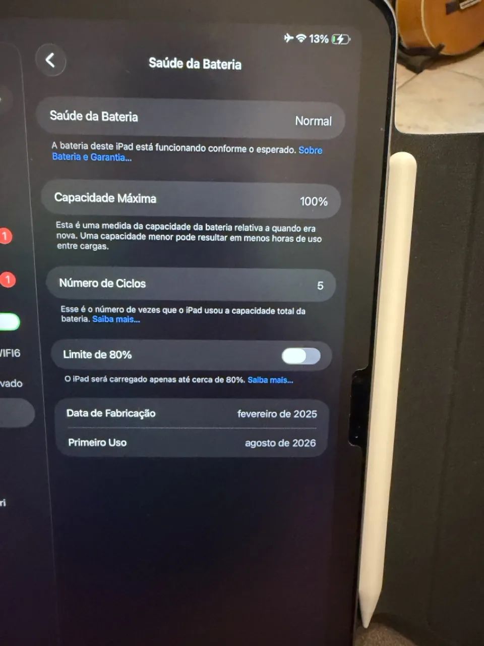 iPad Air M3 11? 128GB + Apple Pencil Pro + Capa JETech - Foto 4