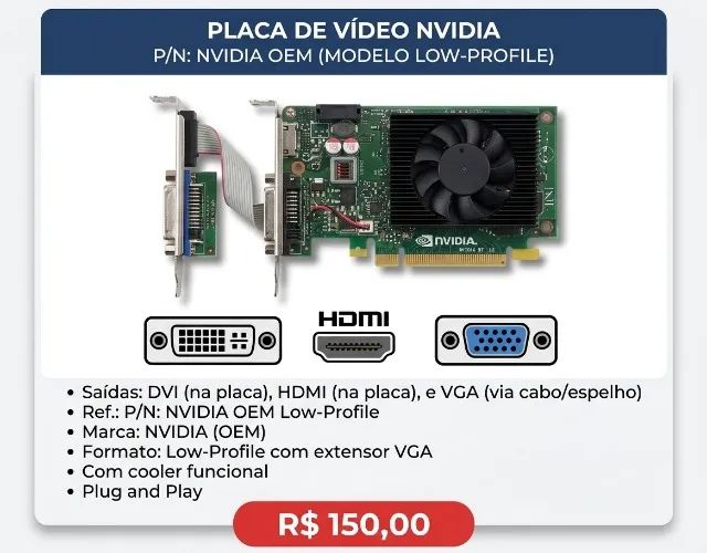 Placa de vídeo NVIDIA GT-730