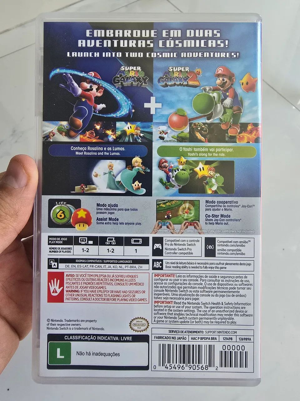 Super Mario Galaxy 1 e 2 - Nintendo switch - Foto 3