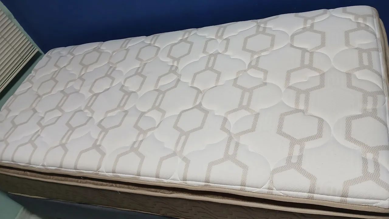 Cama solteiro - Colchão Ortoplus Pelmex - Foto 3