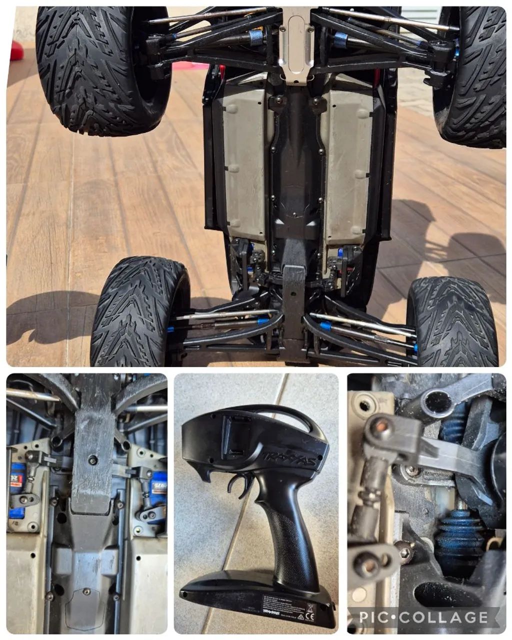 Automodelo TRAXXAS E-REVO 1/10 elétrico completo - Foto 4
