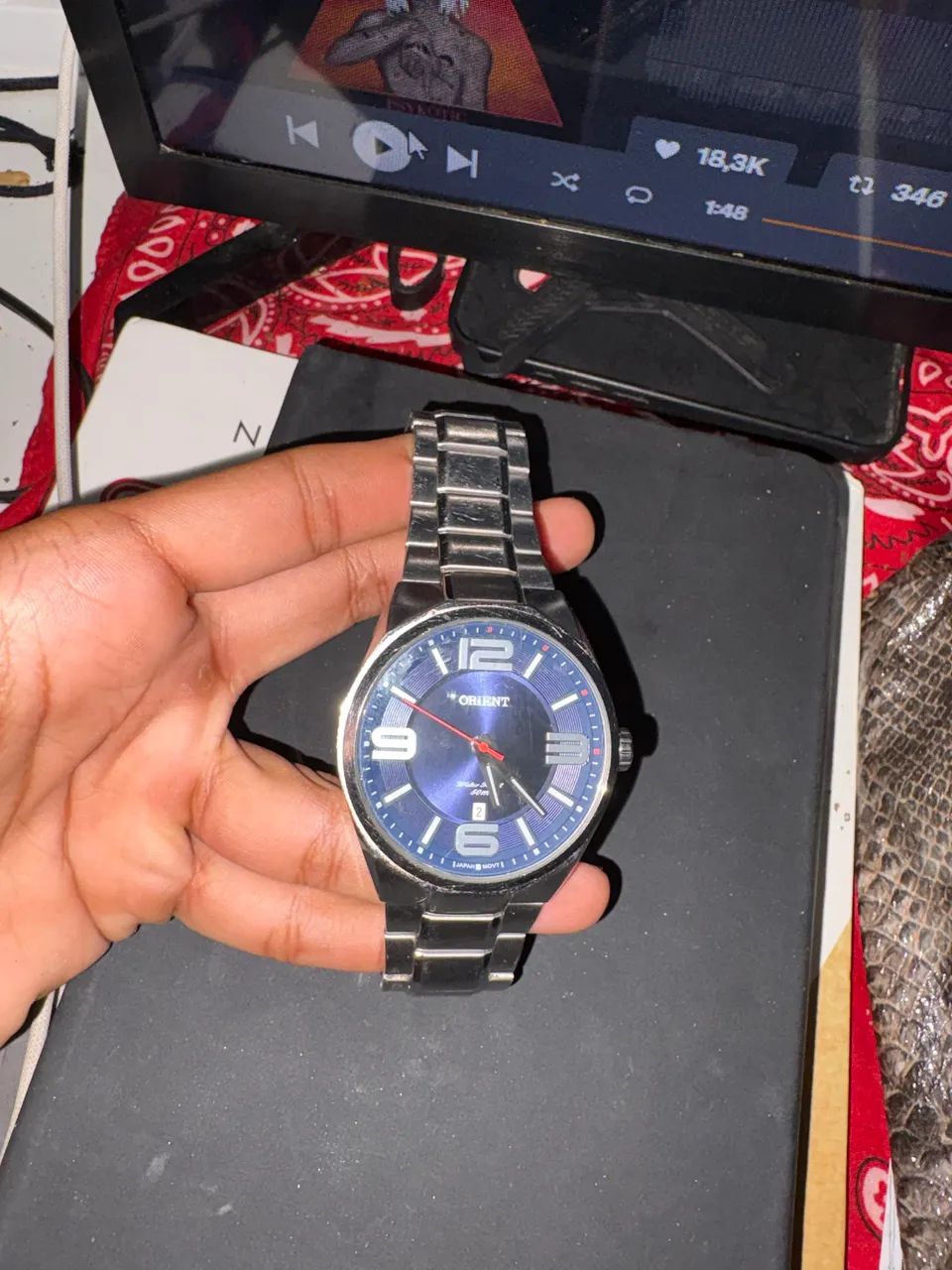 Orient MBSS1380 D2SX Azul/Prata