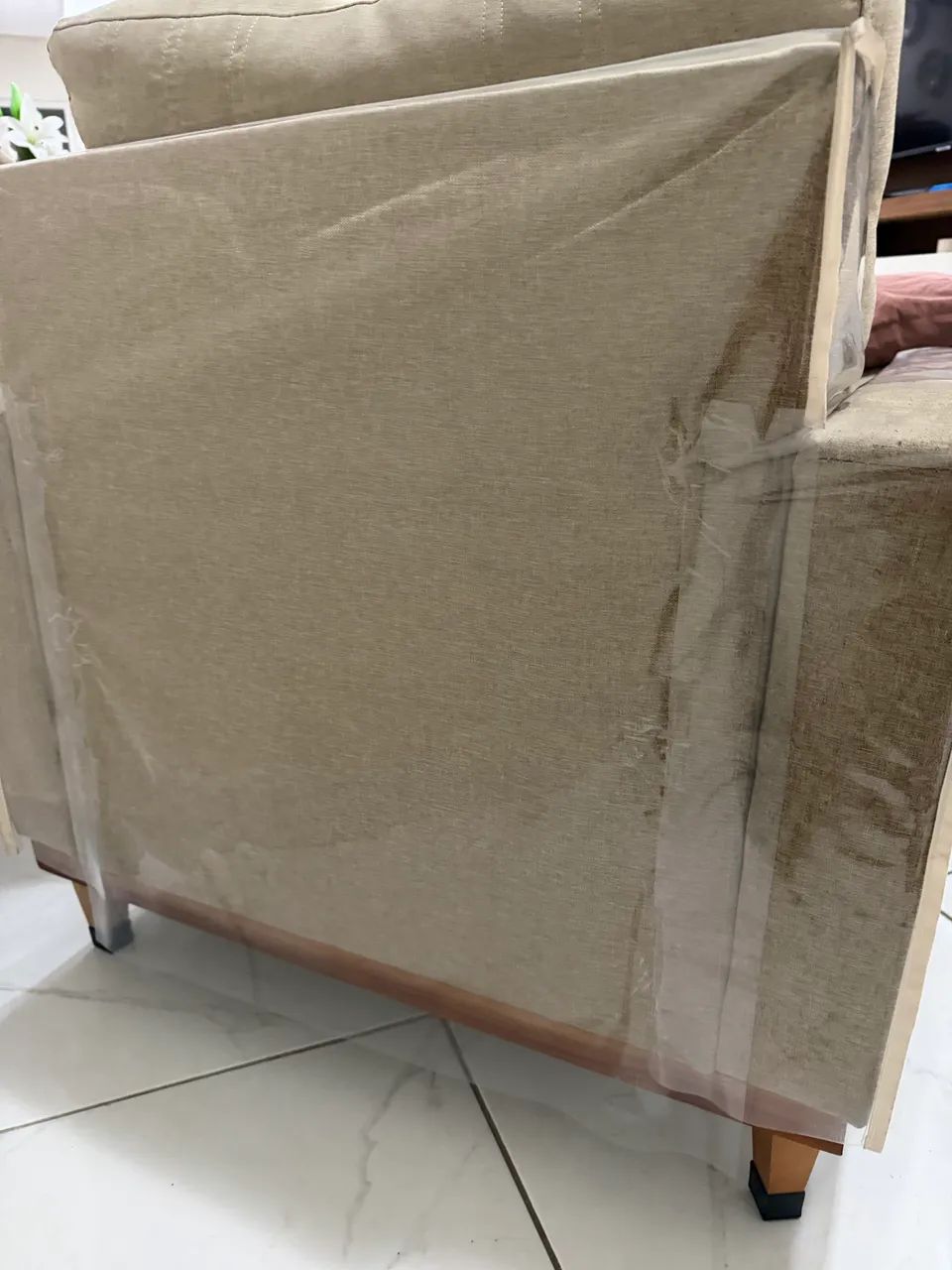 2 Poltronas em linho  - Foto 4