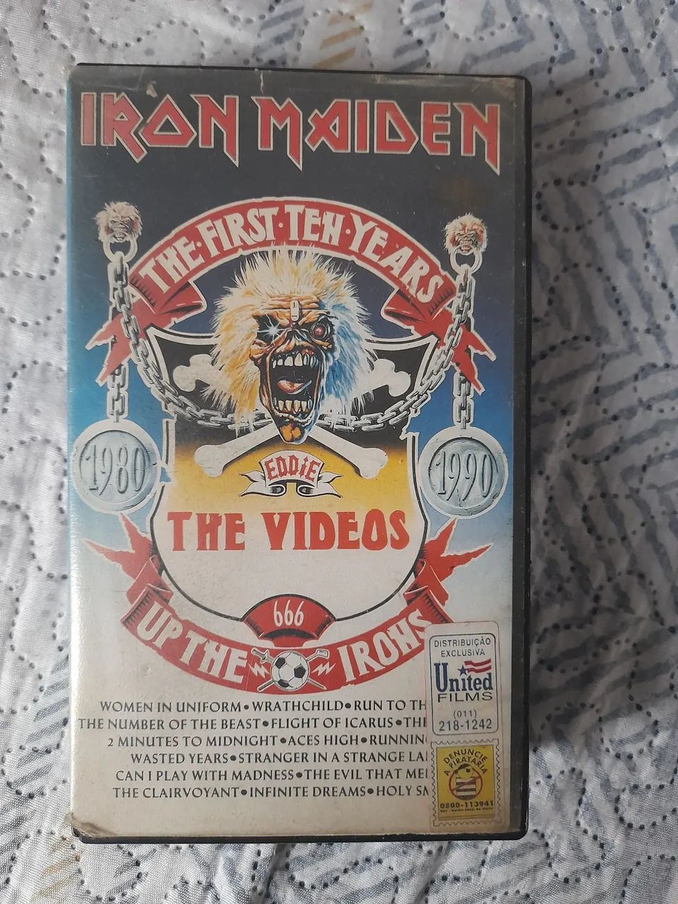 FITA VHS IRON MAIDEN 
