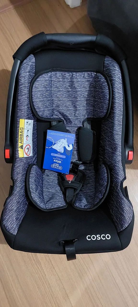 Kit Carrinho de bebe + bebe conforto cosco  - Foto 5