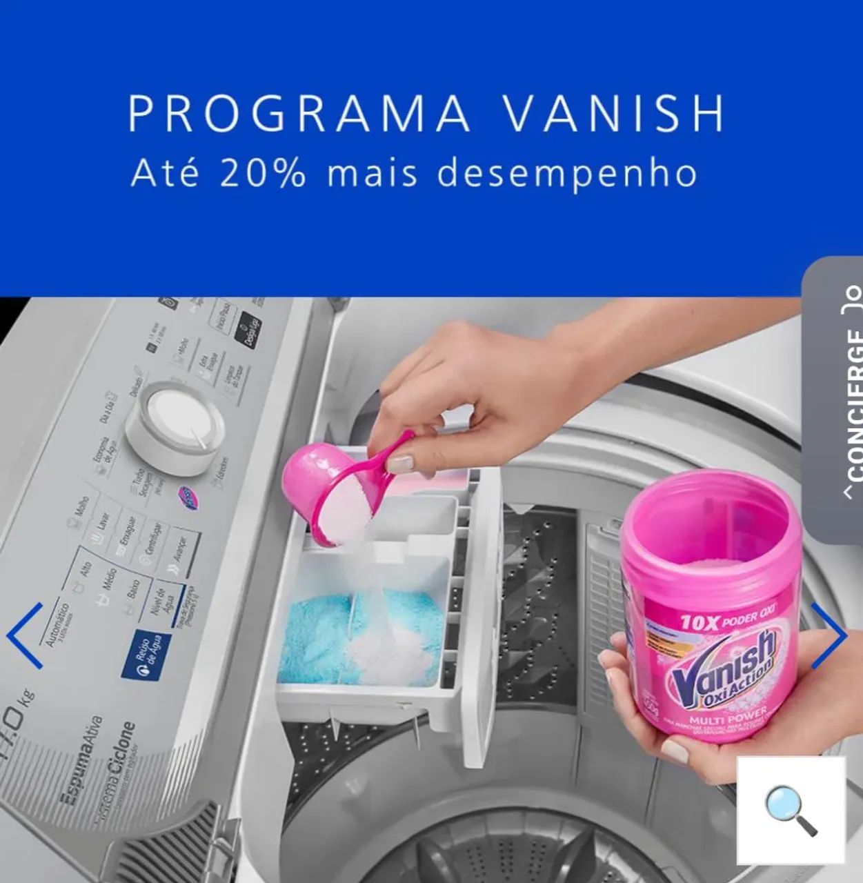 Lavadora de roupas Panasonic 17kg
