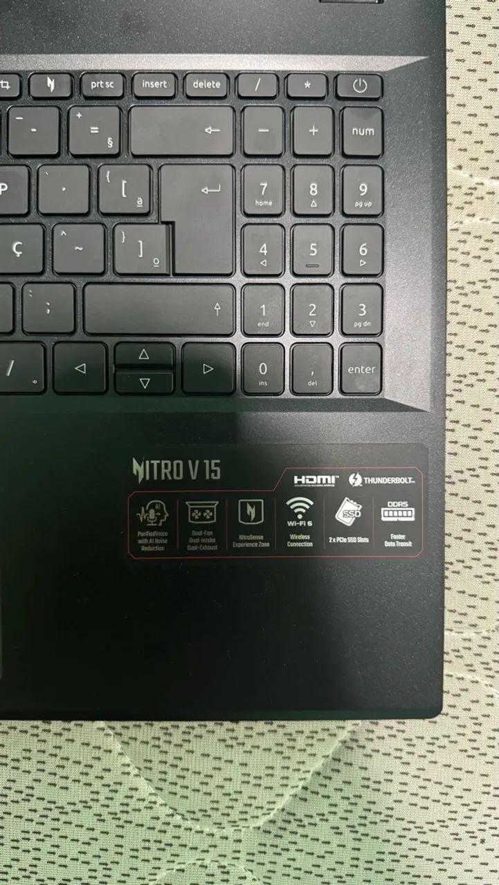 Notebook gamer Acer nitro v15  - Foto 3