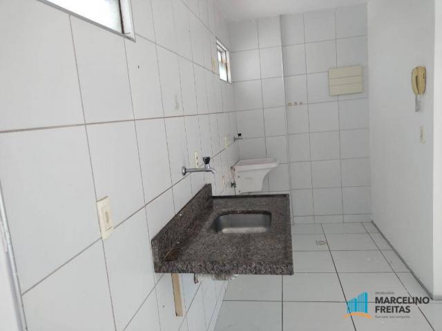 Apartamento com 3 dormitórios para alugar, 63 m² por R$ 1.509/mês - Monte Castelo - Fortal - Foto 5