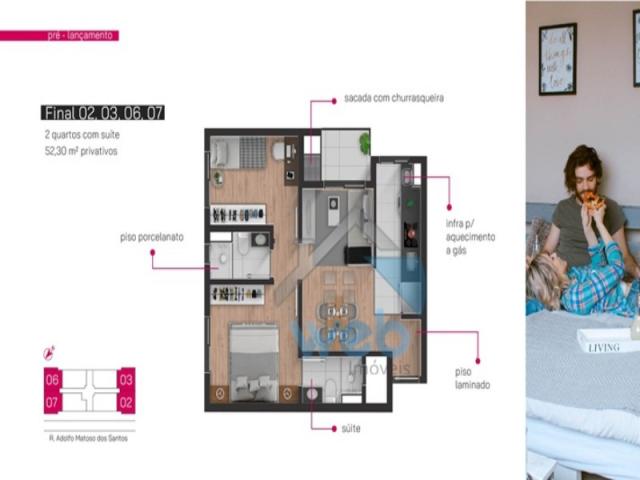 Apartamento, boa vista,dois quartos - Foto 4