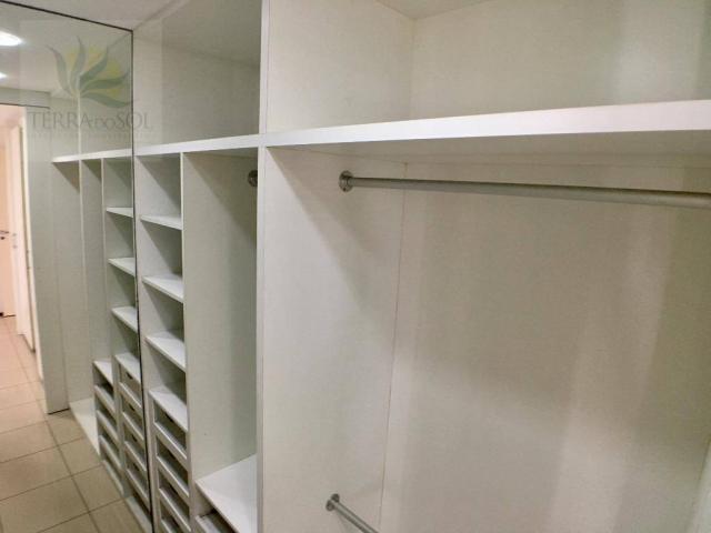 Apartamento com 3 dormitórios à venda, 149 m² por R$ 875.000 - Guararapes - Fortaleza/CE - Foto 18