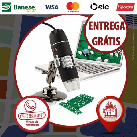 Microscópio Digital USB Zoom 1.000 x HD