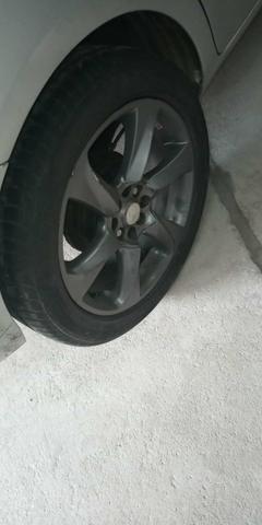 Rodas aro 17 pneus Zero - Foto 4