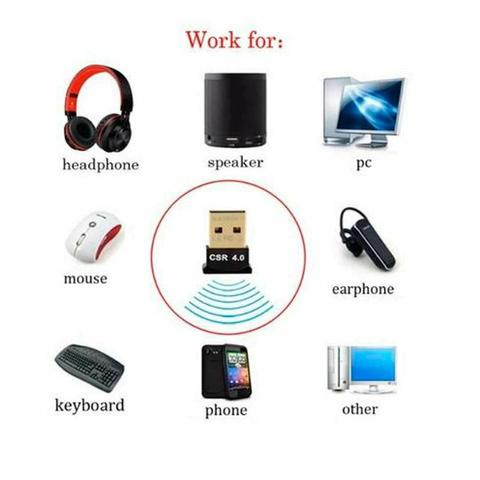 Adaptador Bluetooth 4.0 Para Pc E Notebook - Foto 2