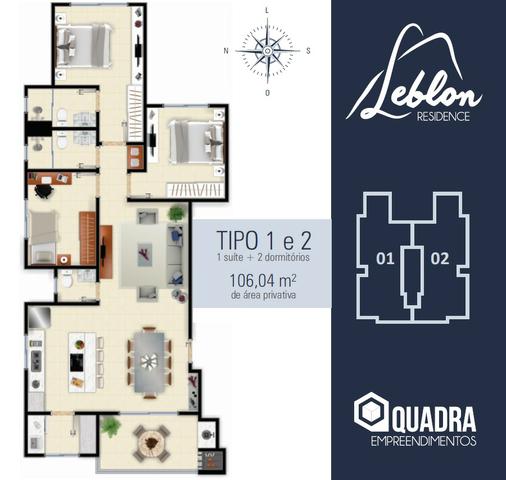 Prédio novo, entrega em dez/2019! Localização privilegiada, no centro de Tijucas - Foto 6