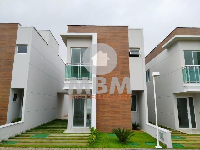 Vendo casa em condomínio no Eusébio com 96 m², 3 quartos e 2 vagas. 324.900,00
