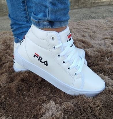 bota fila feminina