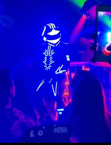 Traje Robô de Led tamanho humano, os melhores e mais bonitos do mercado! - Foto 2