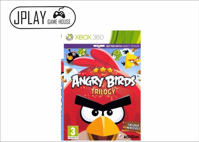 Jogo Angry Birds Trilogy - Xbox 360 - Dino Games