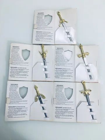 5 Espadas Excalibur miniaturas novas  - Foto 2