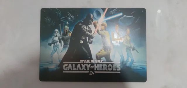 Quadro Placa Star Wars