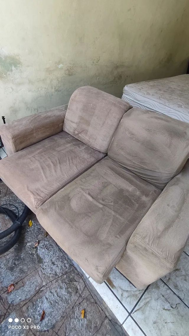 LAVAGEM A SECO promoção da semana lavagem a partir 120  reais para sofá e colchão - Foto 5