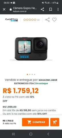 Gopro hero 10 - Áudio, TV, vídeo e fotografia - Condomínio Jardim das  Oliveiras, Goiânia 1257571301