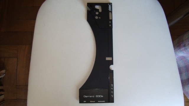 Painel Toca Discos Gradiente / Garrard S - 630 Usado