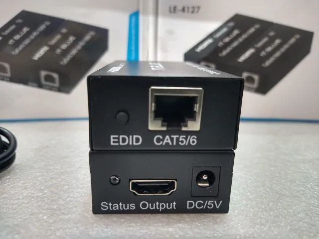 Extensor hdmi 60m cat-5e/6 (Distribuidora JK Eletrônicos, Honestidade e Qualidade) - Foto 3